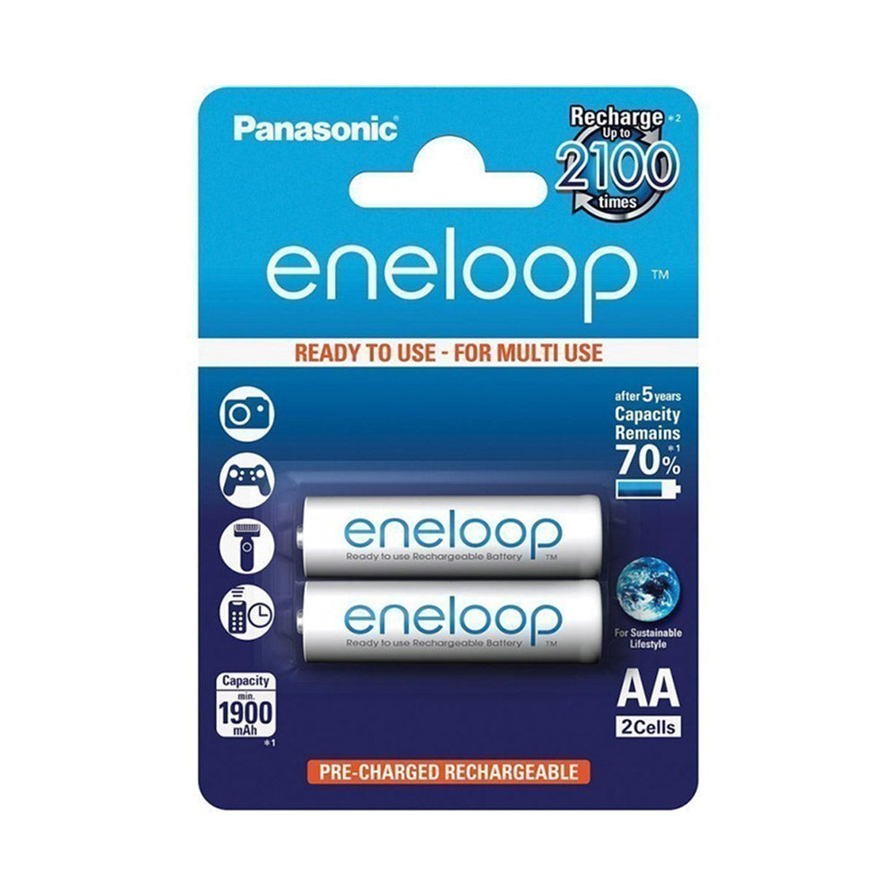 Panasonic Battery AA 2in1 Rechargeable 2000mAh (4838335250532) Panasonic Battery AA 2in1 Rechargeable 2000mAh (4838335250532)
